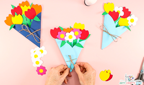 DIY Paper Flower Bouquet, Beautiful Paper Gift Ideas