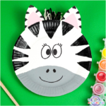 Paper Plate Zebra Craft for Preschoolers - Arty Crafty Kids