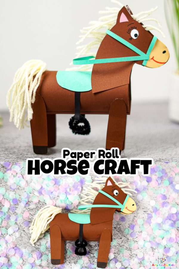 Paper Roll Horse Craft - Arty Crafty Kids