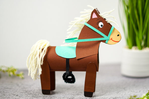 Paper Roll Horse Craft - Arty Crafty Kids