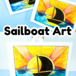 sailboat art project