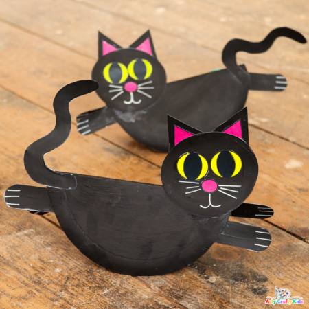 Paper Plate Cat Craft - Super Simple