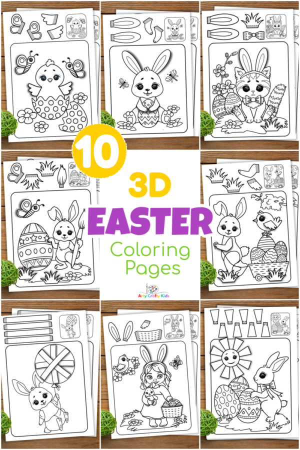 10 Easter Coloring Pages for a Hoppy and Creative Holiday