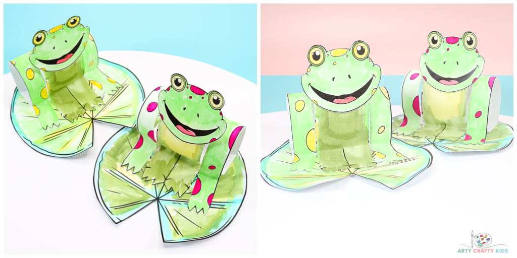 Playful Easter Frog Crafts