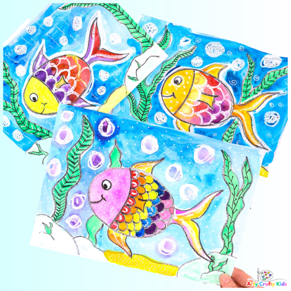 How to Draw a Fish | Easy Summer Art Idea - Arty Crafty Kids