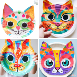 How to Make a Paper Plate Cat Craft (Step-by-Step Guide) - Arty Crafty Kids