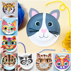 How to Make a Paper Plate Cat Craft (Step-by-Step Guide) - Arty Crafty Kids