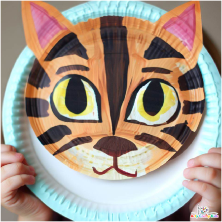 How to Make a Paper Plate Cat Craft (Step-by-Step Guide) - Arty Crafty Kids