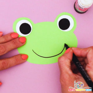 How to Make a Paper Plate Frog Craft - Arty Crafty Kids