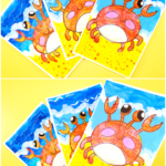 Learn how to draw a crab with our easy crab drawing and painting tutorial for kids.