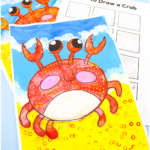 Learn how to draw a crab with our easy crab drawing and painting tutorial for kids.