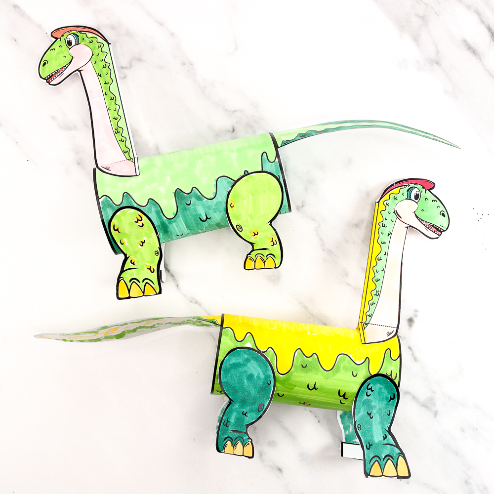 Create a fun and educational 3D Brachiosaurus with our printable paper dinosaur craft! Perfect for kids, this hands-on activity blends creativity with STEM learning, featuring easy-to-follow steps for a towering, three-dimensional dinosaur model.