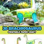 Create a fun and educational 3D Brachiosaurus with our printable paper dinosaur craft! Perfect for kids, this hands-on activity blends creativity with STEM learning, featuring easy-to-follow steps for a towering, three-dimensional dinosaur model.