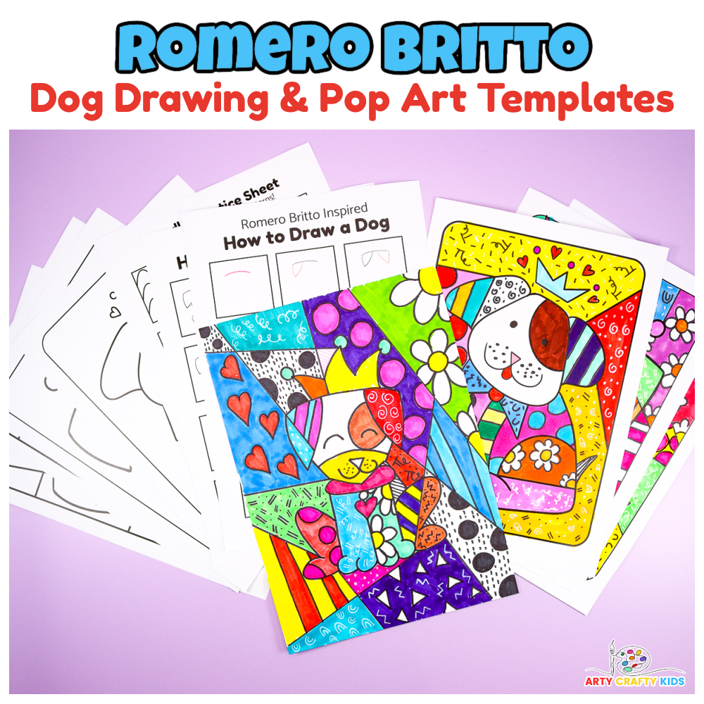 Romero Britto Art Archives - Arty Crafty Kids