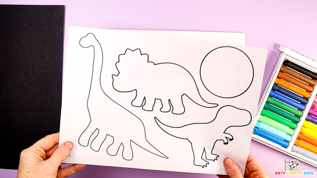 Dinosaur Silhouette Templates