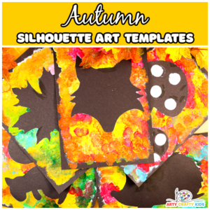 Autumn Silhouette Art Templates